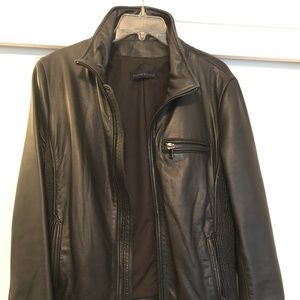 Luscious Black Italian Lambskin Jacket - Warm!!